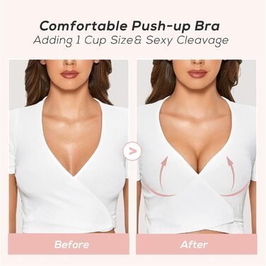 Чорний бюстгальтер Dobreve з push-up, кісточками та глибоким вирізом, 75AA