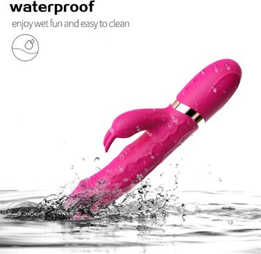 Вібратор G-Punkt Klassischer, 10 режимів вібрації, силіконовий дildo-вібратор, масажний стрижень, секс-іграшка для жінок та пар (чорний)