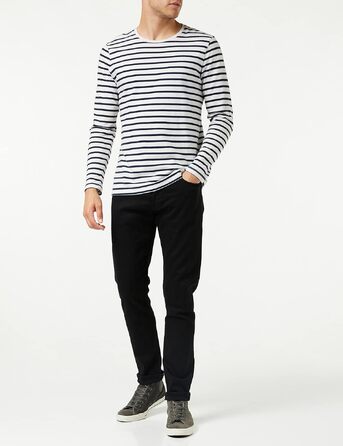 Чоловічі джинси G-Star RAW 3301 Slim Fit — вузькі сині джинси