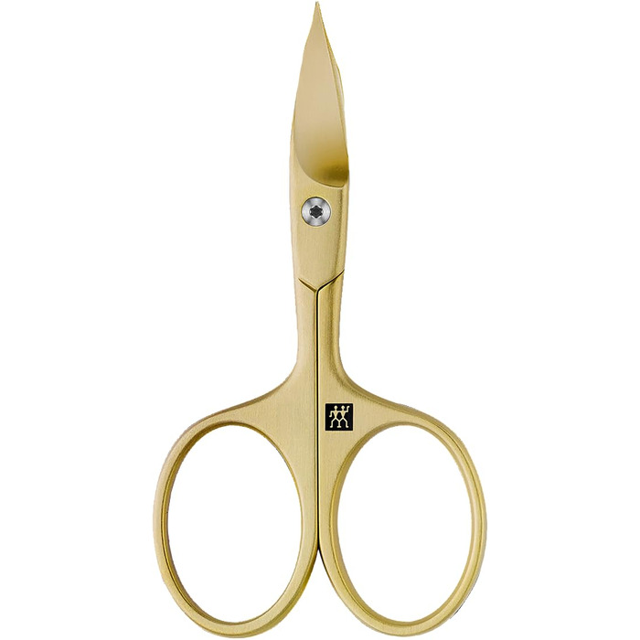Манікюрний набір ZWILLING Premium Gold Edition (3 предмети) у шкіряному чохлі, дорожній набір для догляду за нігтями