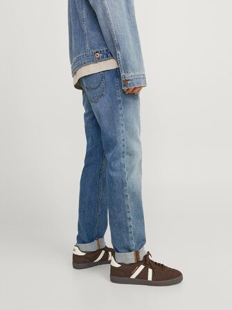 Чоловічі джинси Jack & Jones Regular Fit JJICLARK синього кольору, Denim