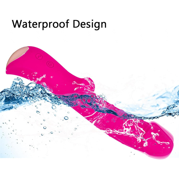 Вібратор для жінок G-Spot з 10 режимами, рожевий. Іграшка для дорослих, для пар.