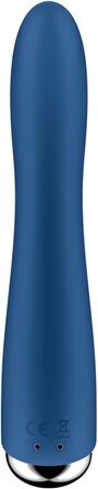 Вібратор Satisfyer Spinning Vibe 1 G-Punkt | 12 вібрацій та 5 програм обертання | Для жінок | Водостійкий (IPX7) | (Блакитний)
