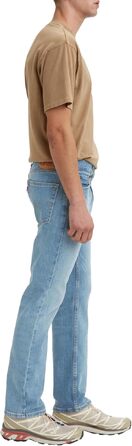Чоловічі джинси Levi's 513 Slim Straight синього кольору Worn To Ride Adv, розмір 33W/32L