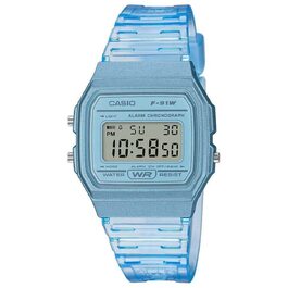 Цифровий унісекс годинник Casio Collection синього кольору