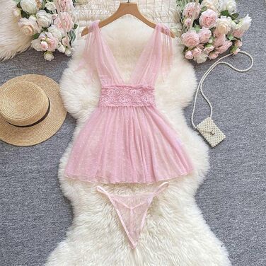 Сексуальний комплект ніжної жіночої білизни з відкритим кроком: мереживний халат-комбінезон з вбудованим бюстгальтером, халат-комбінезон, комплект спідньої білизни для жінок, нічна сорочка, сатиновий халат, сексуальна білизна, комплект для сну, білизна дл