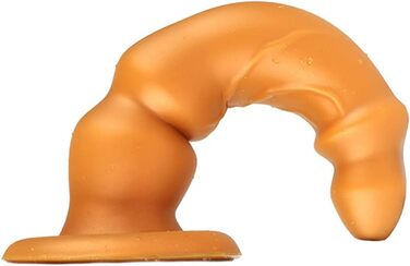 Анальний пробка з виступом, 22 см, рідке силікон, класичний ділдо з потужним присоском, гнучкий, для жінок, пар, чоловіків, Roluck (M)