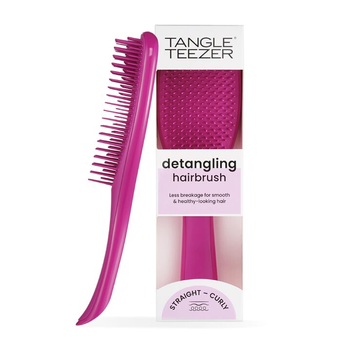 Щітка для волосся Tangle Teezer Ultimate Detangler для вологого та сухого волосся, розплутувальна щітка для всіх типів волосся, Raspberry Pink