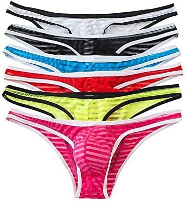 Сексуальна жіноча білизна QiaTi: 6 трусиків-стрінгів (XL, 6 шт.)