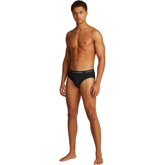 Трьохпарний боксер Tommy Hilfiger (XS, червоний) з логотипом - чоловіча білизна