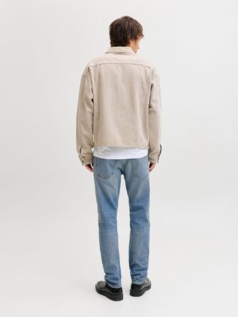 Чоловічі джинси Jack & Jones Jjimike Jjcooper St 335 Bf Tapered Fit, світло-блакитні, денім (31W / 32L)