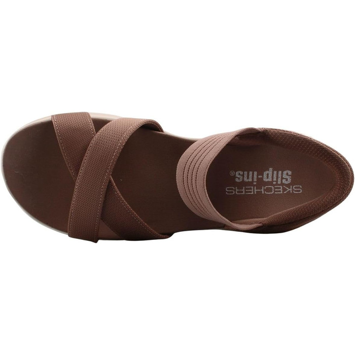 Жіночі сандалі Skechers Ultra Flex 3.0 Never Netter Hands Free Slip-ins, бежевий колір, розмір 41 EU