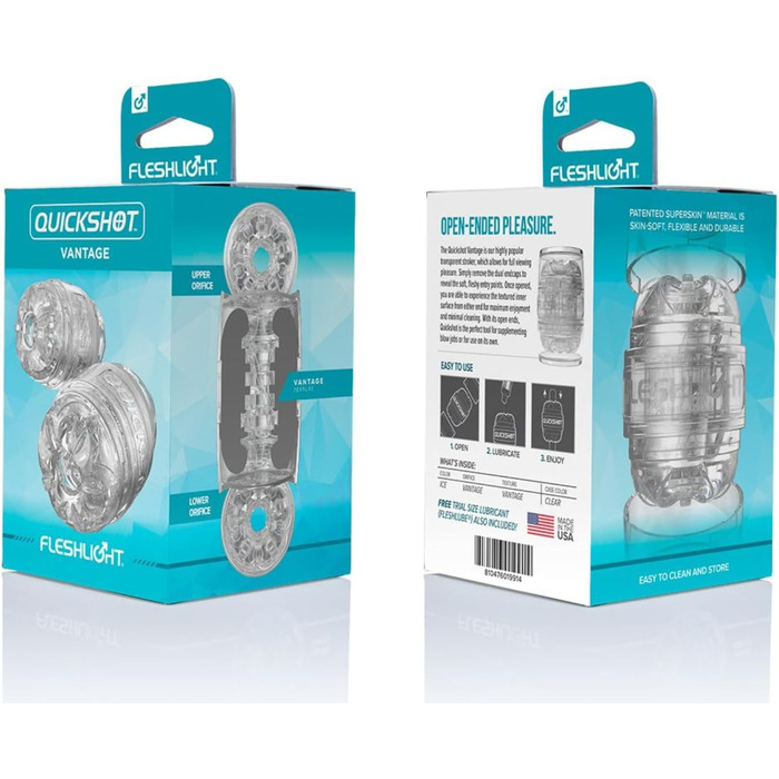 Мастурбатор Fleshlight Quickshot Vantage - Реалістичний чоловічий секс-іграшка
