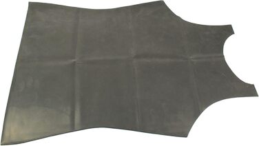 Латексний топ Rubberfashion - Короткий бюстгальтер з латексу - Підкреслений м'язовий рельєф - Чорний латексний топ для жінок та чоловіків, 0.4 мм