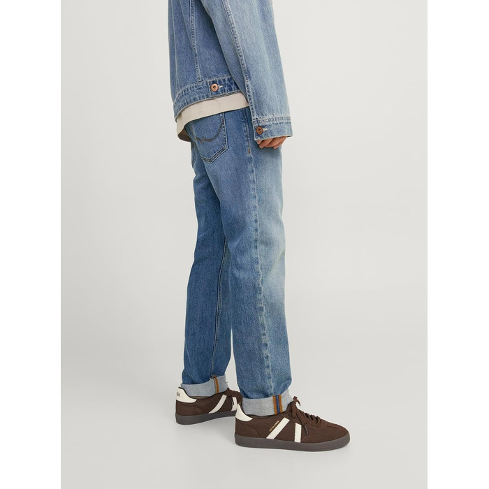 Чоловічі джинси Jack & Jones Regular Fit JJICLARK синього кольору, Denim