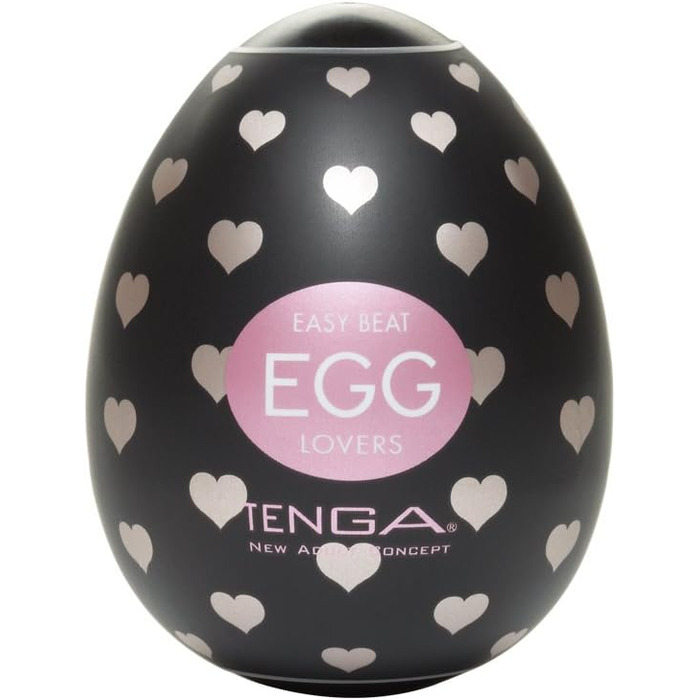 TENGA EGG Easy Beat - чоловічий мастурбатор з 6 внутрішніми структурами та 6 одноразовими оболонками