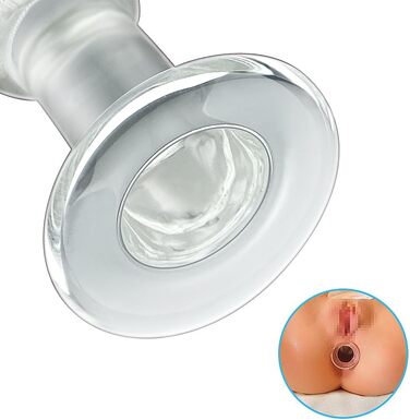 Анальні іграшки для дорослих: набір з 3 шт. (кришталь, конічної форми) для стимуляції G-точки, для жінок, чоловіків, пар