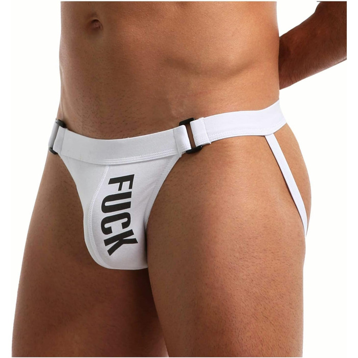 Чоловіча трусика-танга Alienjoy Jockstrap з бавовни (6 шт. в упаковці) – комфортна та сексуальна білизна