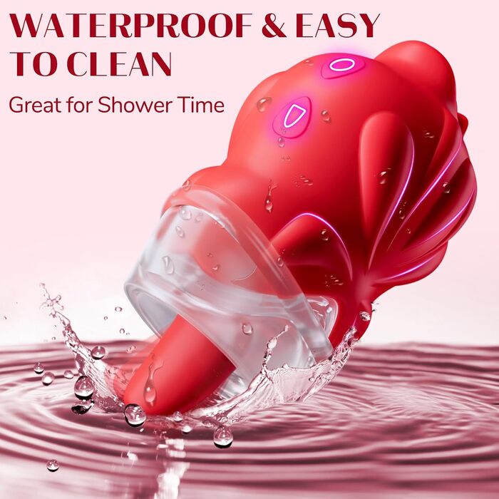 Вібратор ChicLSQ для жінок – 2-в-1 для стимуляції клітора, 10 режимів лизання та 10 режимів відсмоктування, іграшки для дорослих