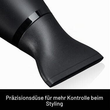 Професійний іонний фен ghd air для швидкого сушіння волосся, чорний (Set Black)