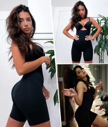 Корсет для схуднення SHAPERX Shapewear для жінок, чорний, моделює фігуру, S