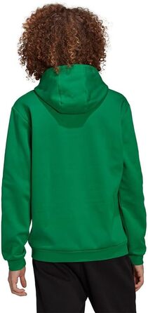 Чоловічий худі Adidas Entrada 22 з капюшоном, подовжений розмір XL Extra Tall, колір Team Green / White
