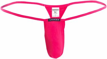 WOJOER Beun Basic Mini Sock String: Шорти-нитки для пляжу та нижньої білизни. Еластичні, з натуральним підняттям для чоловіків. Дизайнерський Cubwear, виготовлено в Німеччині (XL, Neoncoral)