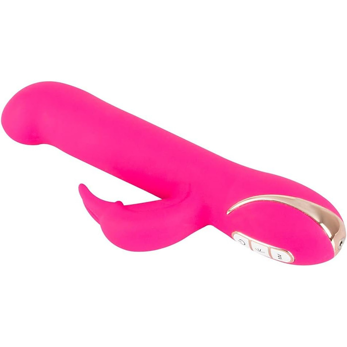 Вібратор Orion Rabbit-Vibrator 'Pick Nick' - інтенсивний вібратор G-точки для жінок, з масажером клітора, 7 режимів вібрації та 3 швидкості (рожевий)