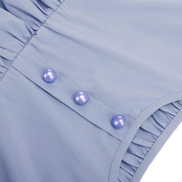 Футболка жіноча Damen Claic Empire-Taille 3XL блакитна світла (1 шт.)