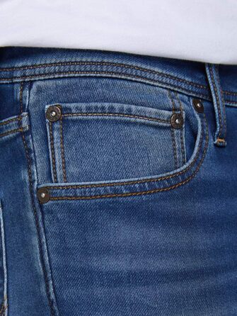 Чоловічі джинси Jack & Jones Jjiglenn Jjoriginal синього кольору, Denim 32W/32L