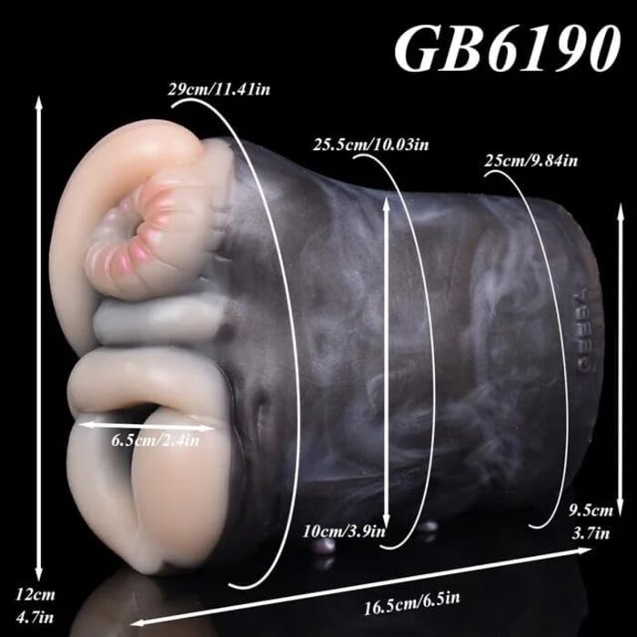 Реалістичний мастурбатор Seckoe Tier Taschenmuschi з тваринкою (жирафа) для чоловіків