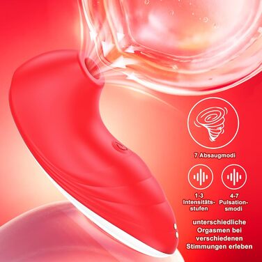 Вібратор жіночий силіконовий Claret з 7 режимами вібрації, безшумний та потужний для стимуляції
