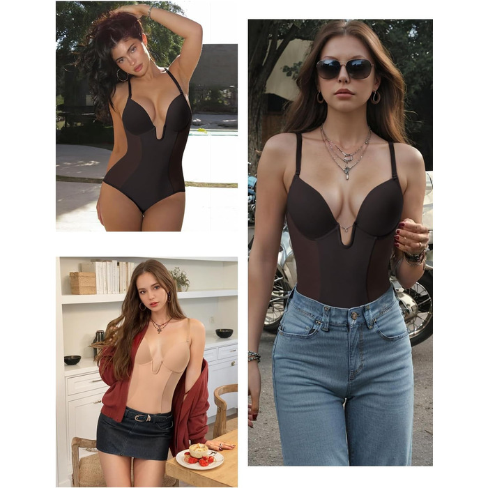 Корсет-боді JoyShaper для жінок, чорний, M: формування фігури, підтримка живота, дихаючі матеріали