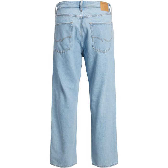 Чоловічі джинси Jack & Jones JJIALEX Baggy Fit синього кольору, денім