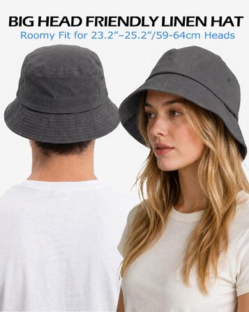 Солом'яний капелюх для рибалки Zylioo Anglerhut (L/XL/XXL), захист від сонця UPF50+, розмір 60-63 см, чорний