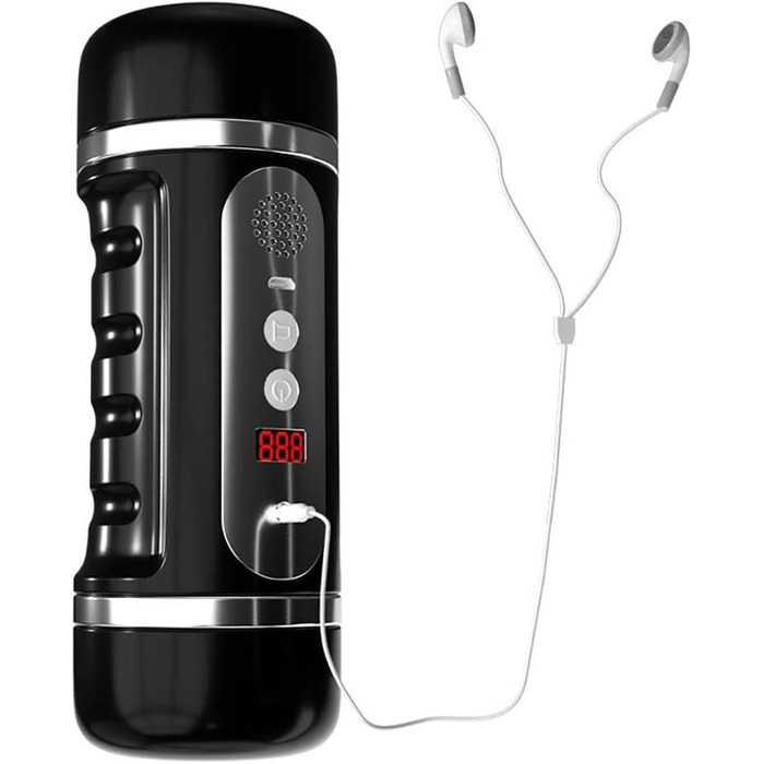 Електрична пеніс-насос Xuomt Doppelkopf з вібрацією, змінним тиском та звуком - для чоловіків. Іграшка для дорослих.