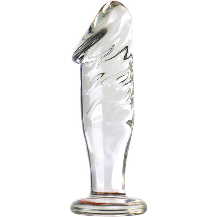 Анальні дільдо з скла, набір 4 шт. для стимуляції G-точки та ануса, дорослі іграшки для жінок та чоловіків