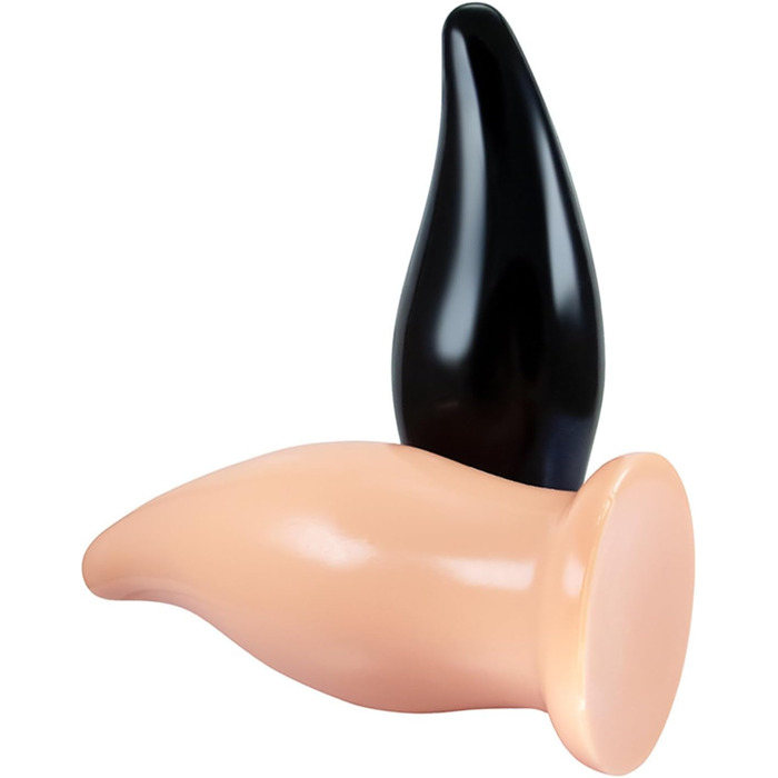 Анальний масажер Youxclian Riesen з присоском XXL, для чоловіків та жінок, блакитний