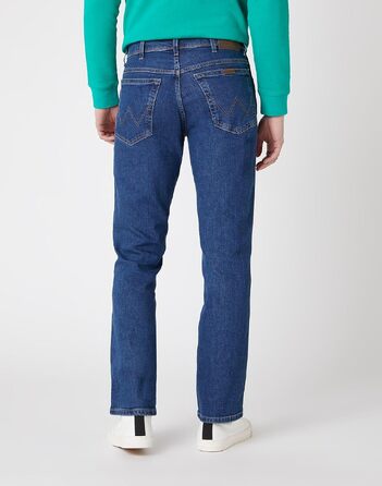 Чоловічі джинси Wrangler Regular Fit Regular - середня посадка, колір Darkstone (чорний), розмір W38 L30