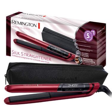 Випрямляч для волосся Remington Silk S9600 з керамічним покриттям та шовковими протеїнами, LCD-дисплей, 150-235°C