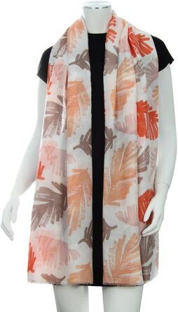 Жіноча хустка-шаль Majea багатофункціональна стола для шиї та голови, помаранчева (880037)