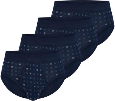 Сліпи Schiesser Essentials з тонкого джерсі, 4 штуки в упаковці, XXL, темно-синій