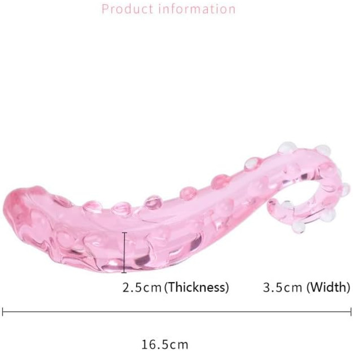 Анальний масажер зі скла, перлини для ануса, стимулятор простати, сексуальні іграшки для дорослих, стимулятор G-точки, прозорий