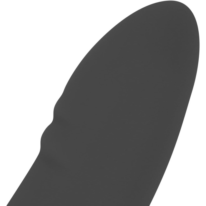 Вібратор AMORELIE Quickie для G-точки – 15 см, водонепроникний, акумуляторний, сірий