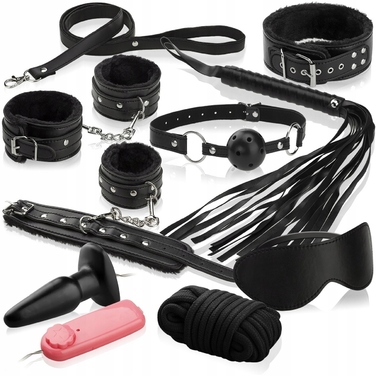 BDSM-набір Ero-Bull, рожевий, 7 елементів