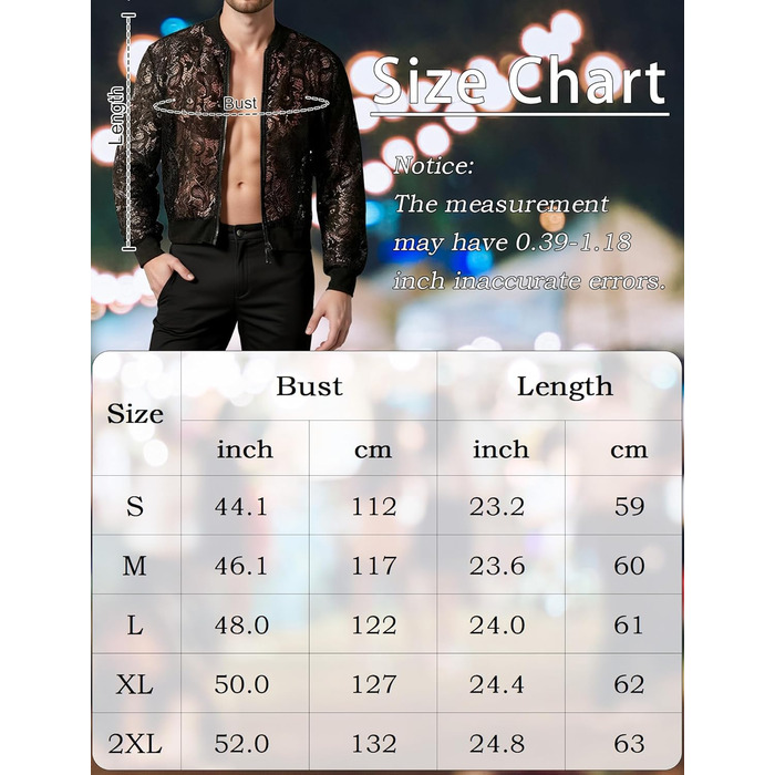 Чоловіча мереживна куртка AIEOE з довгим рукавом, сітчаста сорочка, топ для вечірок, клубної моди, прозора блейзер, сітчаста сорочка для нічного клубу, карнавалу, чорного кольору