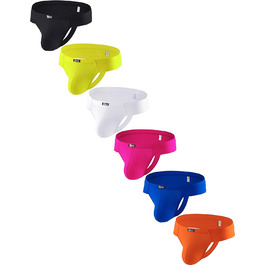 Танга чоловічі iKingsky, 6 шт. у пакунку, сексуальна бразильська модель, XL