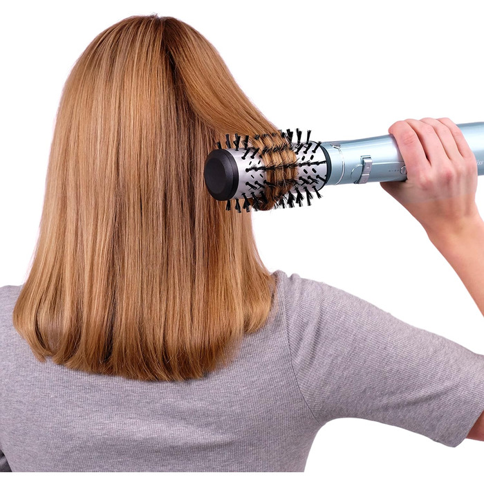 Професійний іонний фен BaByliss Hydro-Fusion D773DE з дифузором, 2100 Вт, плазма-технологія для блиску та захисту від curly, 3 рівні температури, 2 швидкості повітря, синій