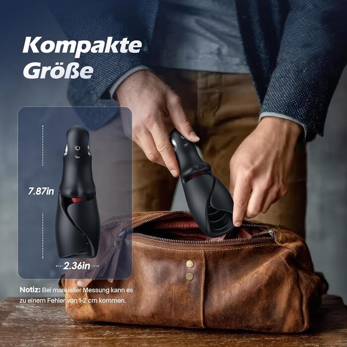 Мастурбатор для чоловіків з 10 режимами вібрації та пульсації, з пульсуючою насадкою та пульсуючою кінцівкою, керування через додаток, Glanvoo