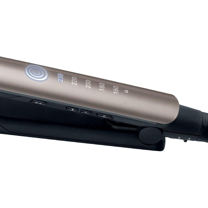Професійний випрямляч для волосся Remington Keratin Protect S8593 з керамічним покриттям, мигдальною олією та цифровим дисплеєм (160-230°C)